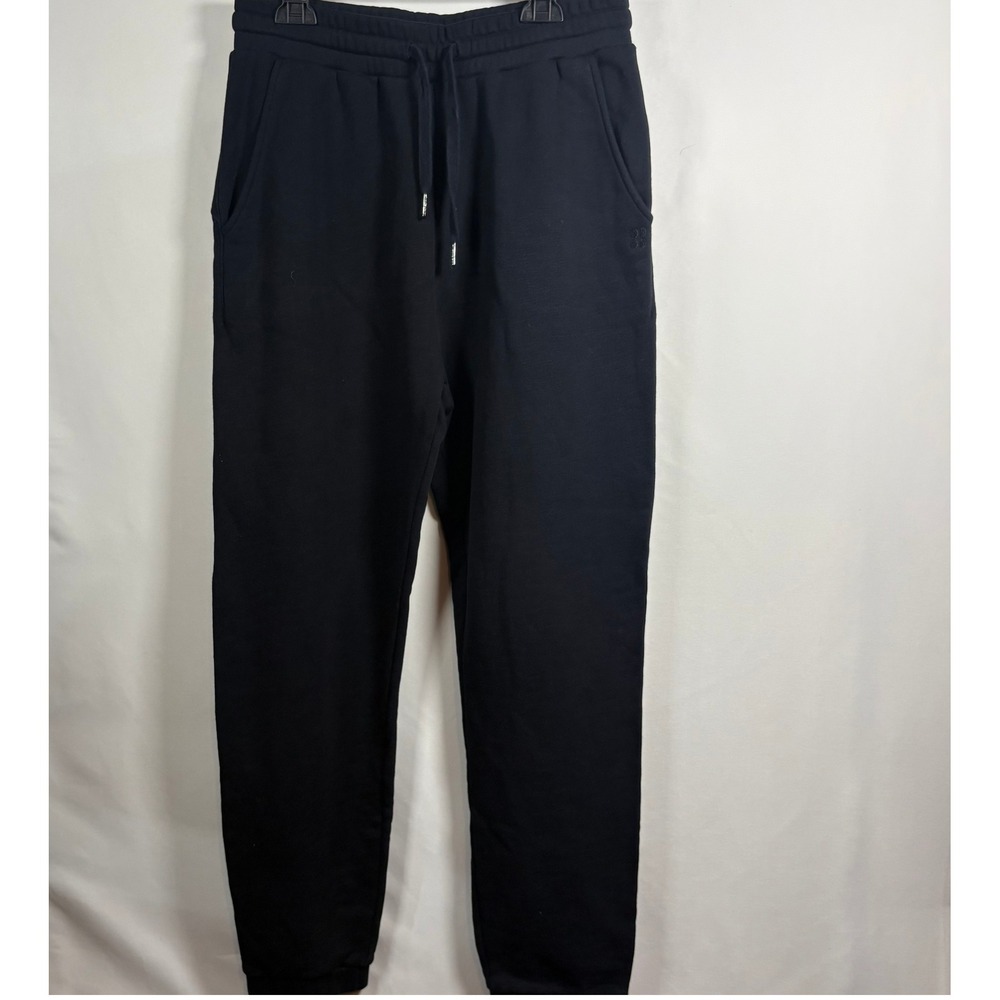Sweaty Betty Essentials Joggers Black Cotton Sweatpants SB6181 Size M